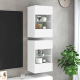 vidaXL TV Wandkast Oud Hout 98,5 x 30 x 60,5 cm Bewerkt hout