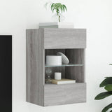vidaXL TV Wandkast Oud Hout 98,5 x 30 x 60,5 cm Bewerkt hout