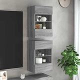 vidaXL TV Wandkast Oud Hout 98,5 x 30 x 60,5 cm Bewerkt hout