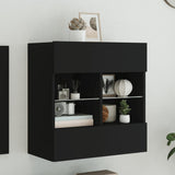 vidaXL TV Wandkast Oud Hout 98,5 x 30 x 60,5 cm Bewerkt hout