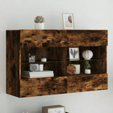 vidaXL TV Wandkast Oud Hout 98,5 x 30 x 60,5 cm Bewerkt hout