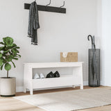 vidaXL Hallway Bench 160x28x45 cm Solid Pine Wood