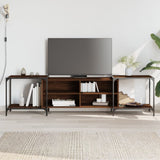 vidaXL Tv-meubel 153x37x50 cm bewerkt hout zwart