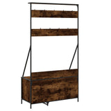 vidaXL Kledingrek met schoenenrek 100x41x184 cm sonoma eikenkleurig