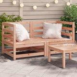 vidaXL Tuinhoekbank 2 st 70x70x67 cm massief grenenhout