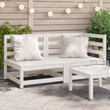 vidaXL Tuinhoekbank 2 st 70x70x67 cm massief grenenhout