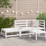 vidaXL Tuinhoekbank 2 st 70x70x67 cm massief grenenhout