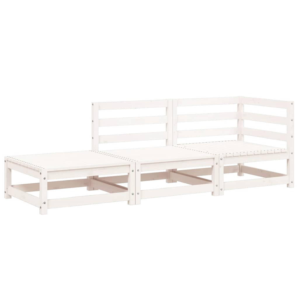 vidaXL Tuinhoekbank 2 st 70x70x67 cm massief grenenhout