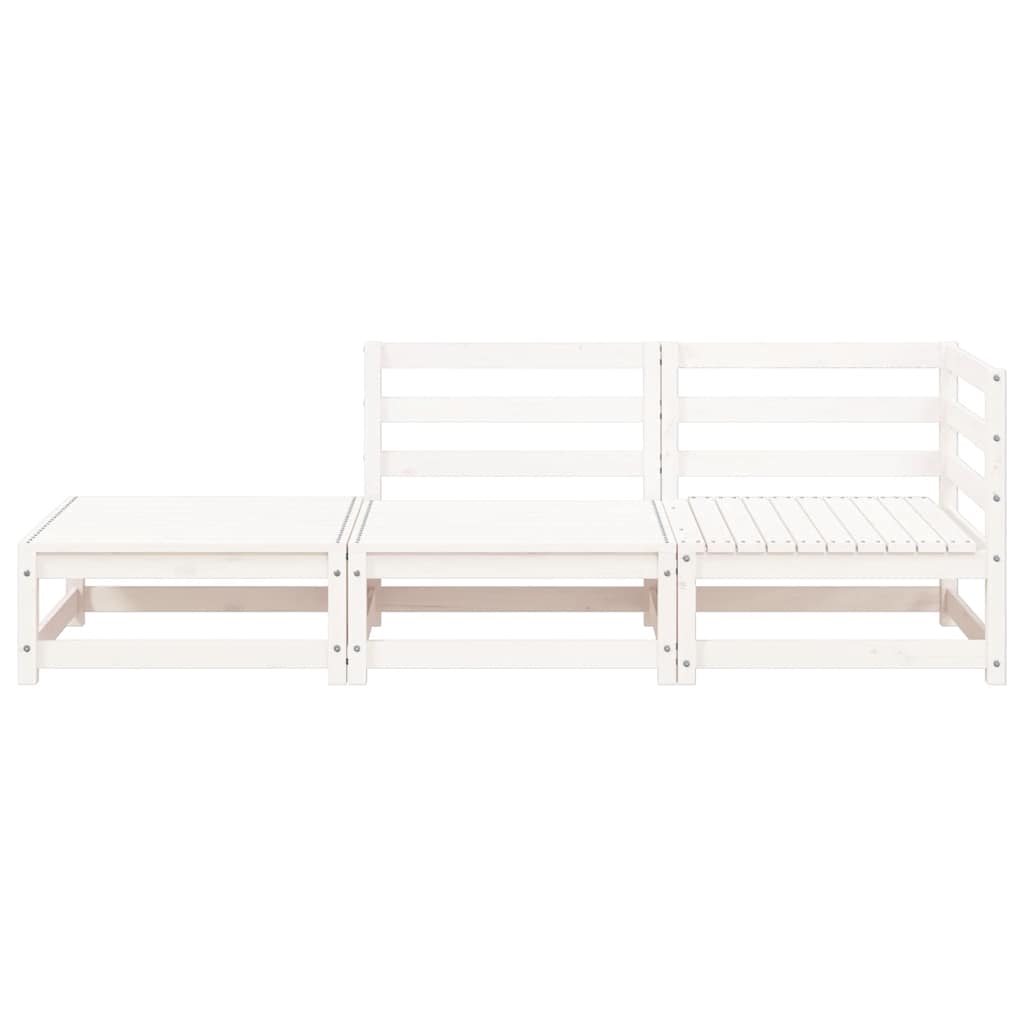 vidaXL Tuinhoekbank 2 st 70x70x67 cm massief grenenhout
