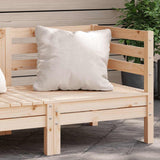 vidaXL Garden Corner Sofa Solid Pine Wood