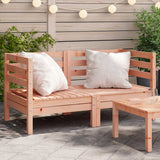 vidaXL Garden Corner Sofa Solid Pine Wood