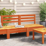 vidaXL Garden Corner Sofa Solid Pine Wood