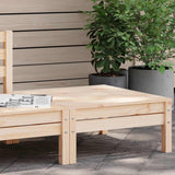 vidaXL Garden Corner Sofa Solid Pine Wood