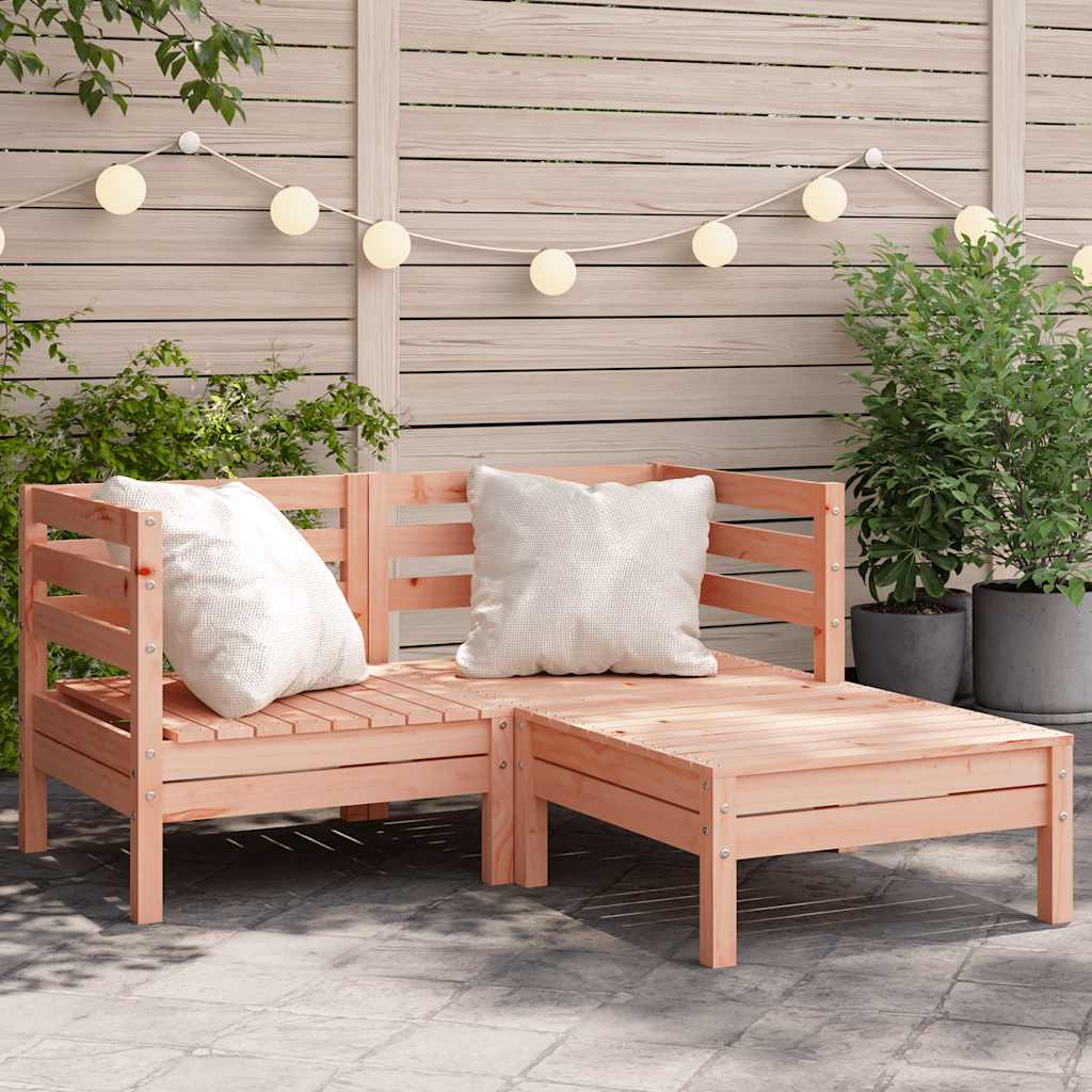 vidaXL Garden Corner Sofa Solid Pine Wood
