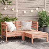 vidaXL Garden Corner Sofa Solid Pine Wood