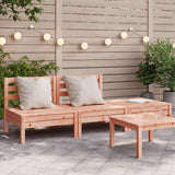 vidaXL Garden Corner Sofa Solid Pine Wood