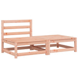 vidaXL Garden Corner Sofa with Cushions and Ottoman