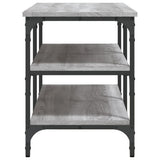 vidaXL Shoe Bench 70x38.5x49 cm Engineered Wood Black