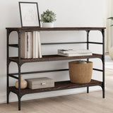 vidaXL Console Table 100x32x75 cm Engineered Wood Black