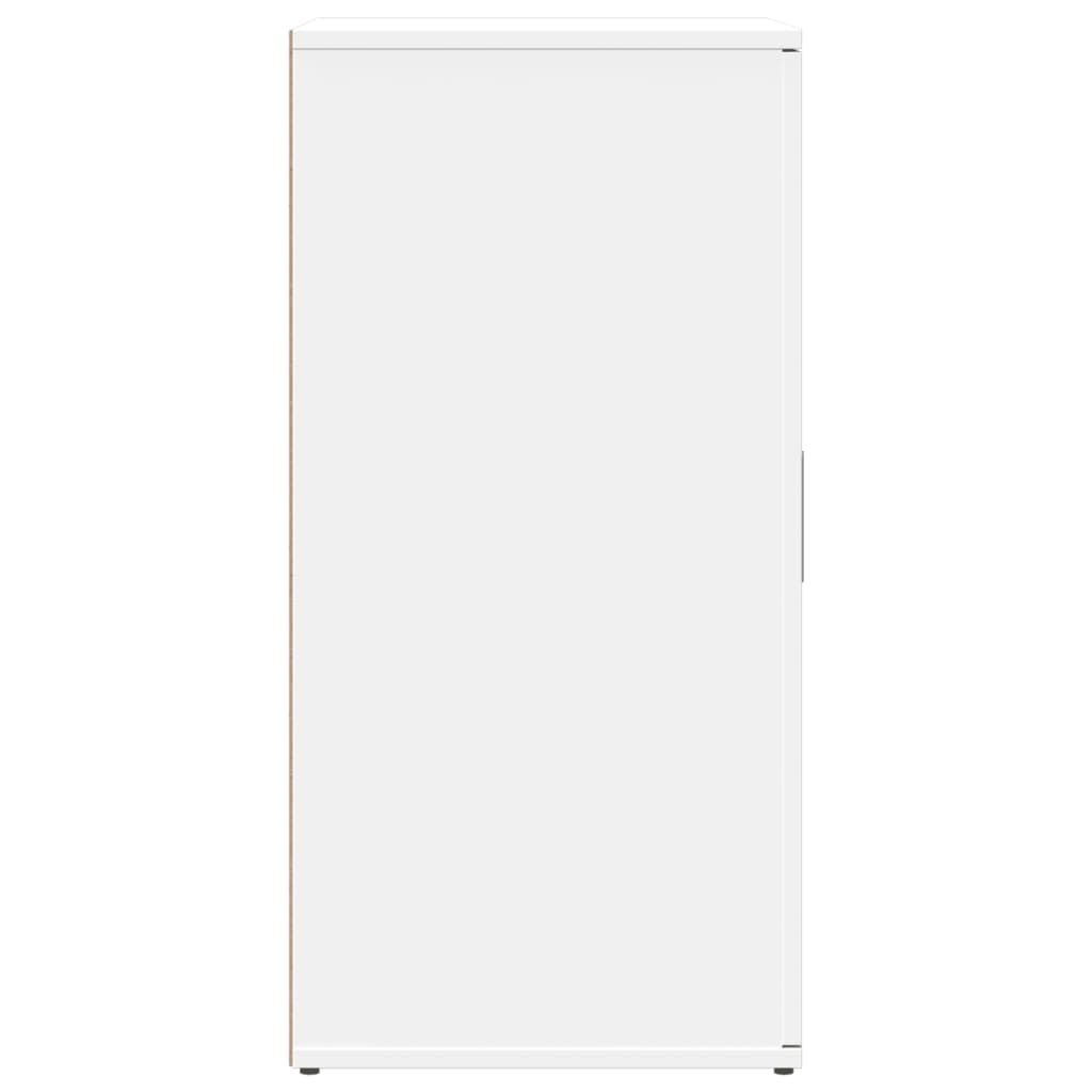 vidaXL Dressoir 59x39x80 cm bewerkt hout wit
