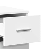 vidaXL Dressoir 59x39x80 cm bewerkt hout wit