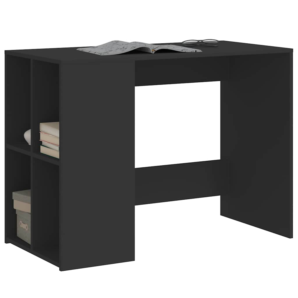 vidaXL Bureau 102x50x75 cm bewerkt hout wit