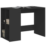vidaXL Bureau 102x50x75 cm bewerkt hout wit
