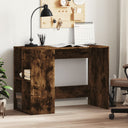 vidaXL Bureau 102x50x75 cm bewerkt hout wit