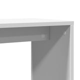 vidaXL Bijzettafel 50x30x50 cm bewerkt hout wit