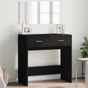 vidaXL Kaptafel met spiegel 80x39x80 cm wit