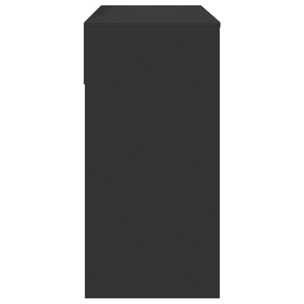 vidaXL Kaptafel met spiegel 80x39x80 cm wit