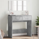 vidaXL Kaptafel met spiegel 80x39x80 cm wit