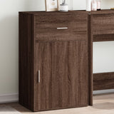 vidaXL Storage Cabinet 56.5x39x90 cm Engineered Wood Concrete Grey