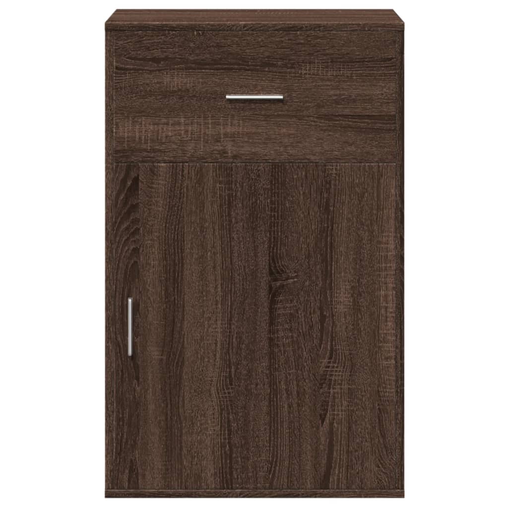 vidaXL Storage Cabinet 56.5x39x90 cm Engineered Wood Concrete Grey