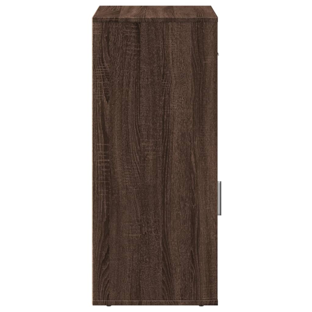 vidaXL Storage Cabinet 56.5x39x90 cm Engineered Wood Concrete Grey