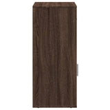 vidaXL Storage Cabinet 56.5x39x90 cm Engineered Wood Concrete Grey