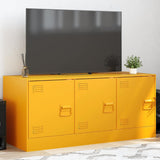 vidaXL Tv-meubel 99x39x44 cm staal zwart