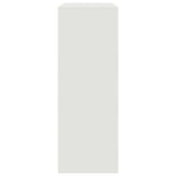 vidaXL Dressoir 67x39x107 cm staal roze