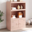vidaXL Sideboard 67x39x107 cm steel black