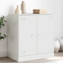 vidaXL Dressoir 67x39x73 cm staal zwart