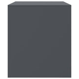 vidaXL Tv-meubel 67x39x44 cm staal zwart