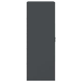 vidaXL Dressoir 34,5x39x107 cm staal zwart