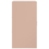 vidaXL Dressoir 34,5x39x73 cm staal zwart
