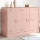 vidaXL Sideboard 99x39x73 cm steel black