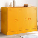 vidaXL Sideboard 99x39x73 cm steel black