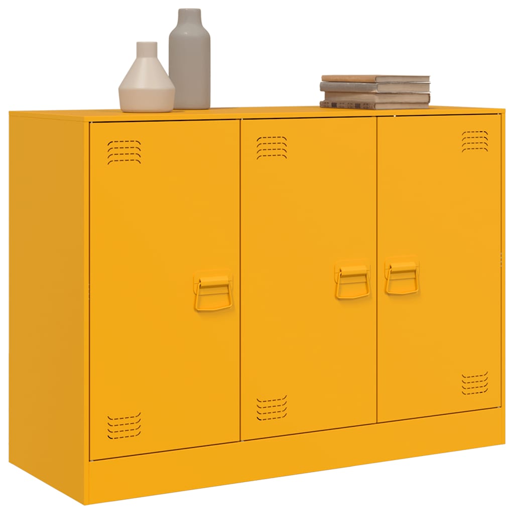 vidaXL Sideboard 99x39x73 cm steel black