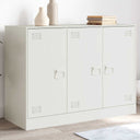 vidaXL Sideboard 99x39x73 cm steel black
