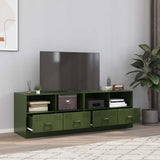 vidaXL Tv-meubel 67x39x44 cm staal zwart