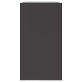 vidaXL Dressoir 99x39x73 cm staal zwart