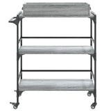 vidaXL Kitchen Trolley 81.5x41x92.5 cm Engineered Wood Sonoma Oak
